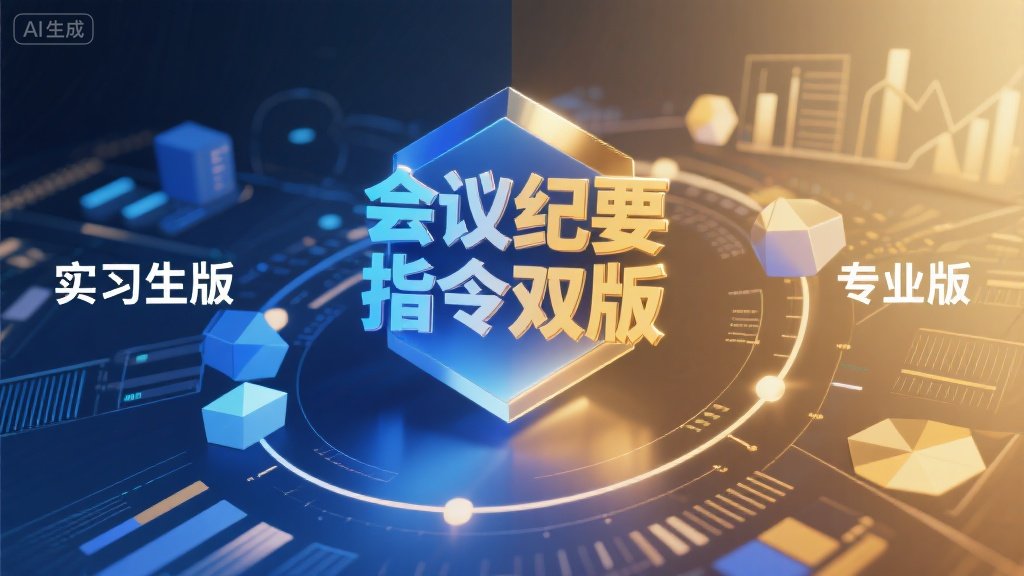 【会议纪要指令】纪要整理双版-聚豪云创下载-聚豪云创