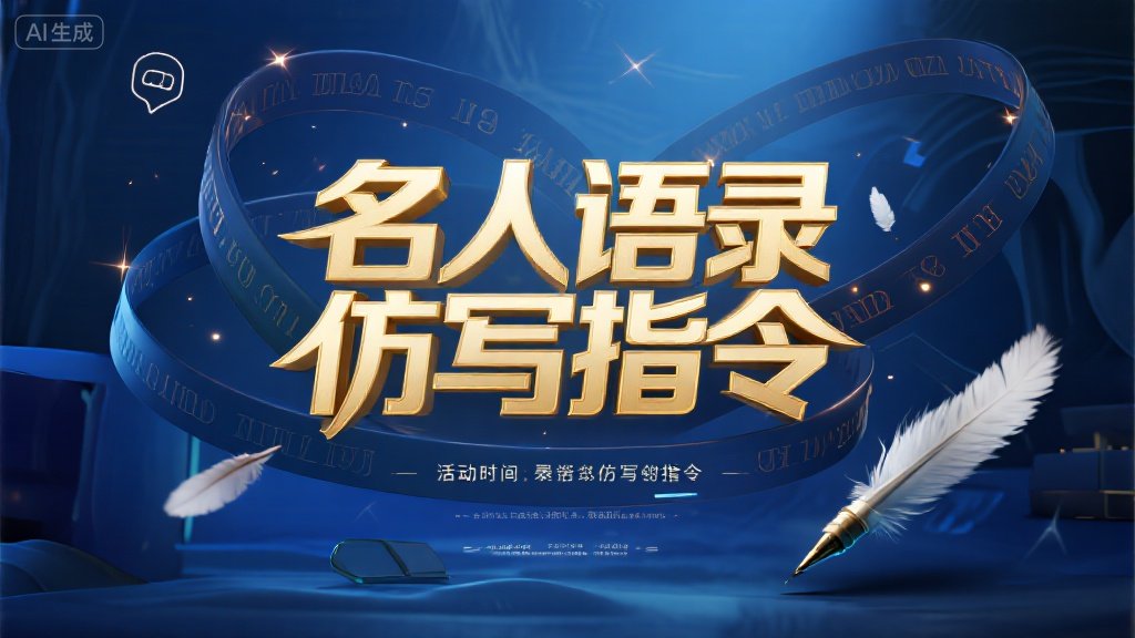 【名人语录仿写指令】风格复刻-聚豪云创下载-聚豪云创
