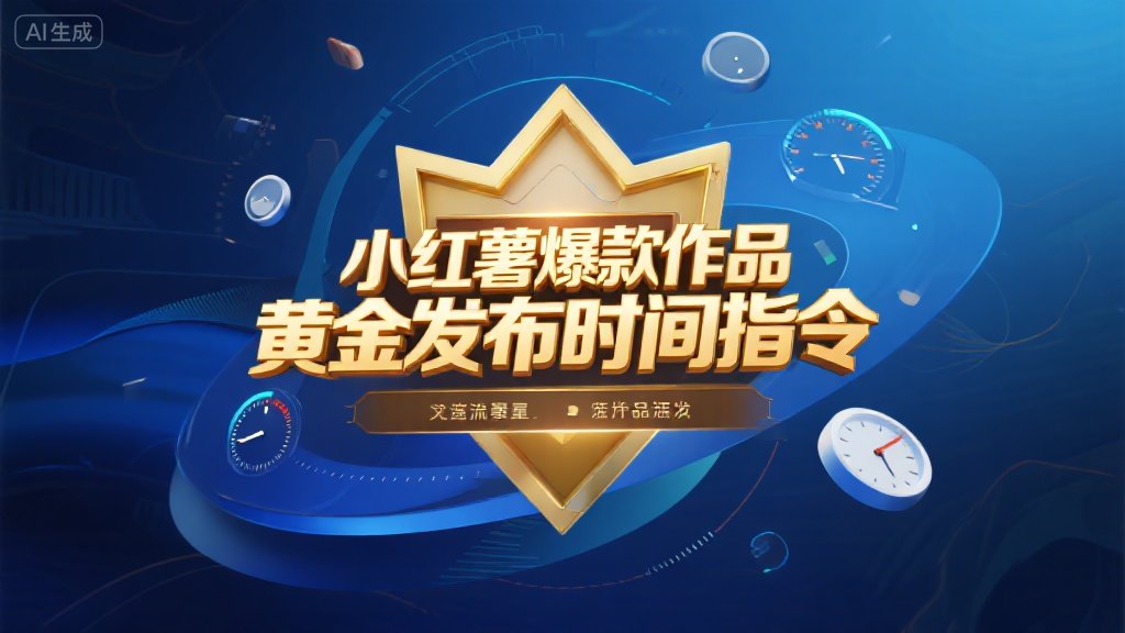 【爆款作品黄金发布时间指令】小红书流量密码模板-聚豪云创下载-聚豪云创