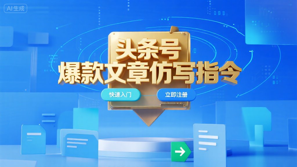 【头条号爆款文章仿写指令】-聚豪云创下载-聚豪云创