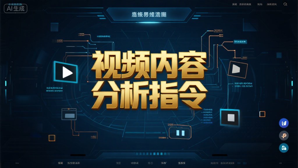 【视频内容解析指令】智能内容分析-聚豪云创下载-聚豪云创