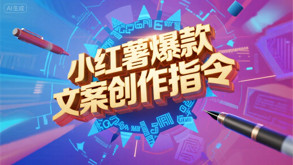 【小红书爆款文案指令】标题、正文、标签全自动模板-聚豪云创下载-聚豪云创