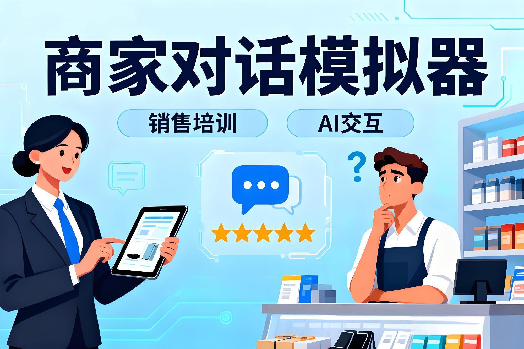 美团收钱助手商家对话模拟与评分AI指令模板