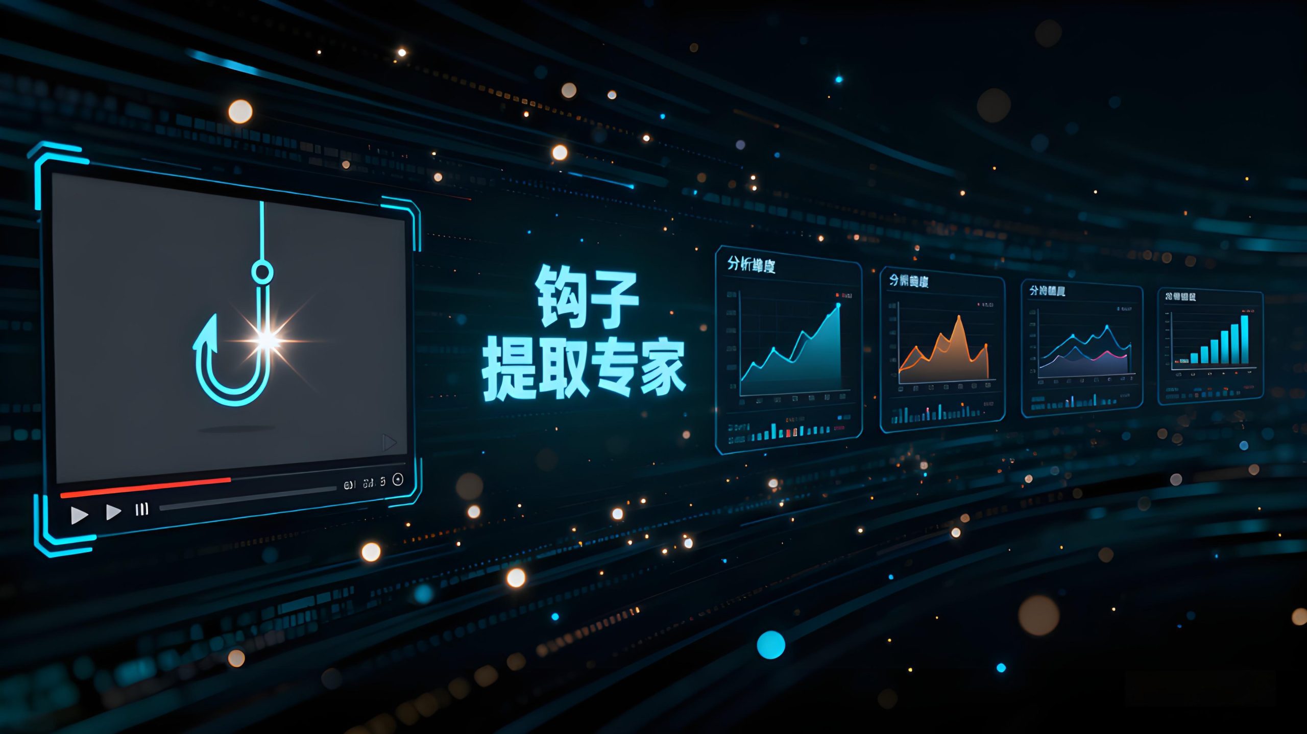 短视频钩子提取指令-爆款文案吸引力分析