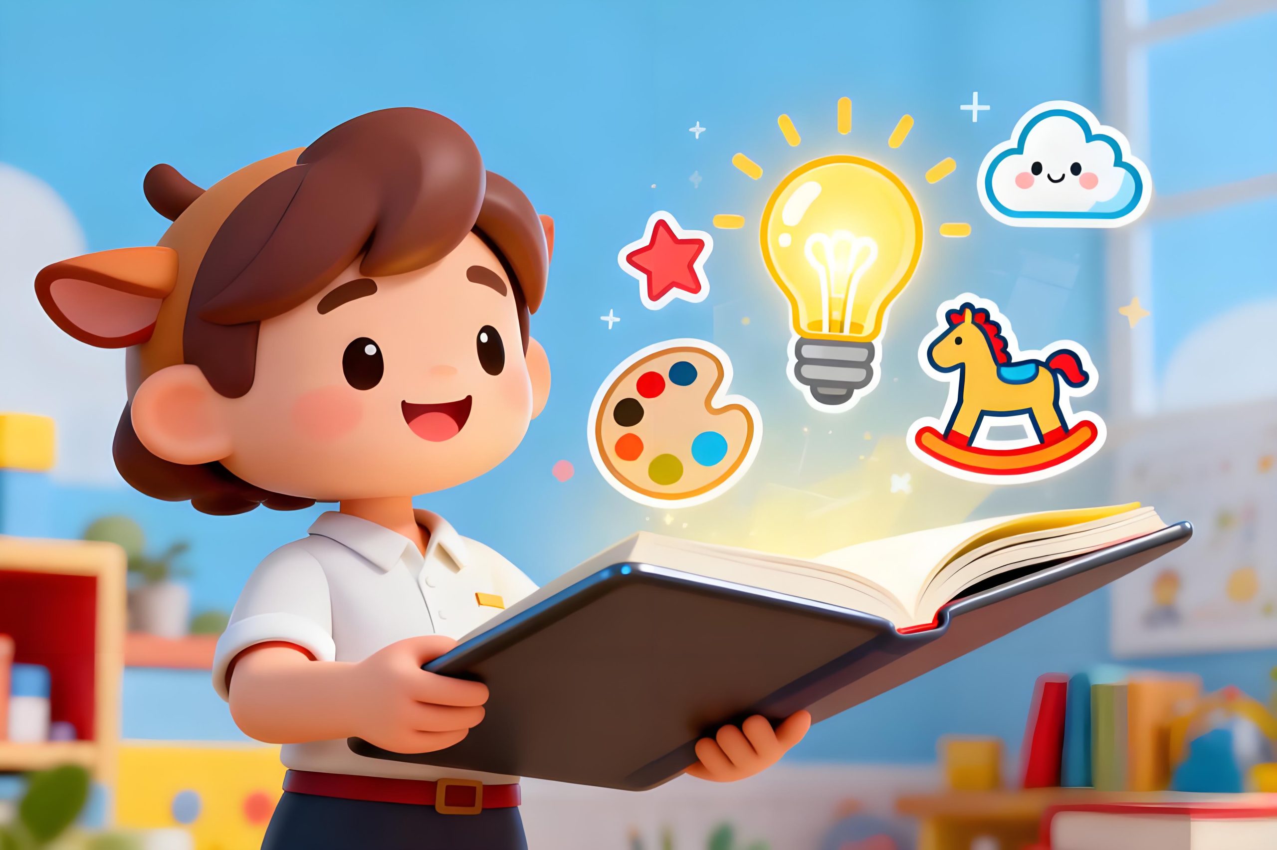 育儿答疑AI指令：秒生成童趣科普内容