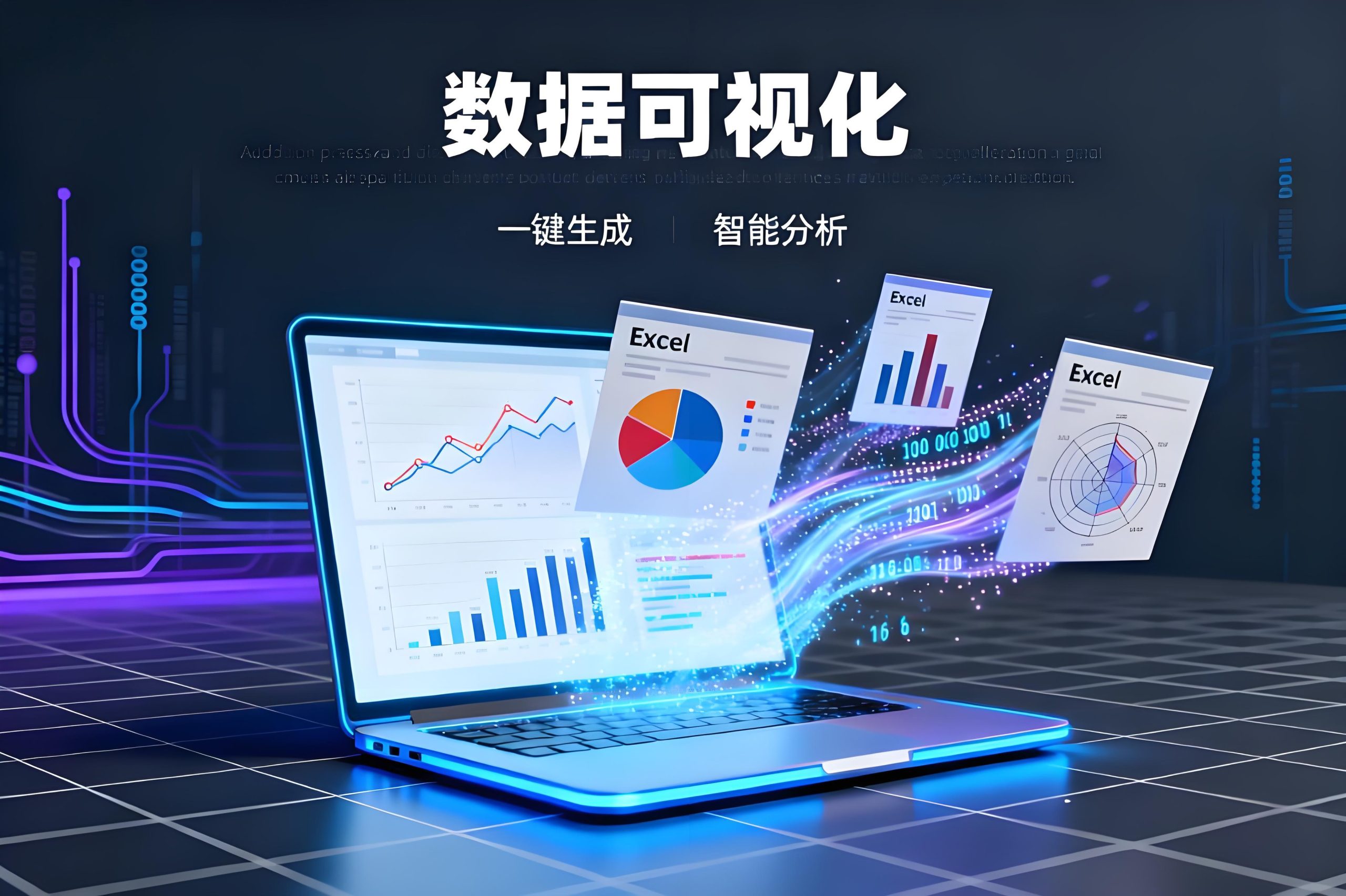 Excel数据一键生成多维度分析图表Coze工作流