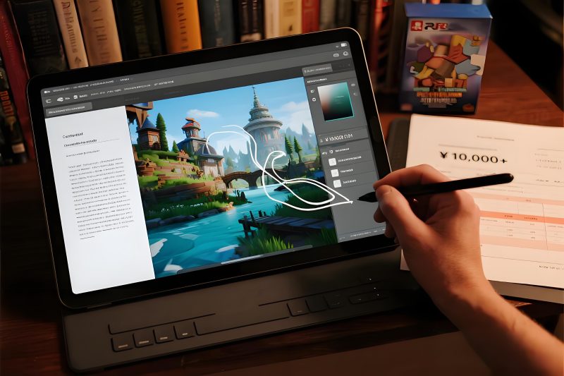 AI商业配图副业：接单生产小说游戏插图