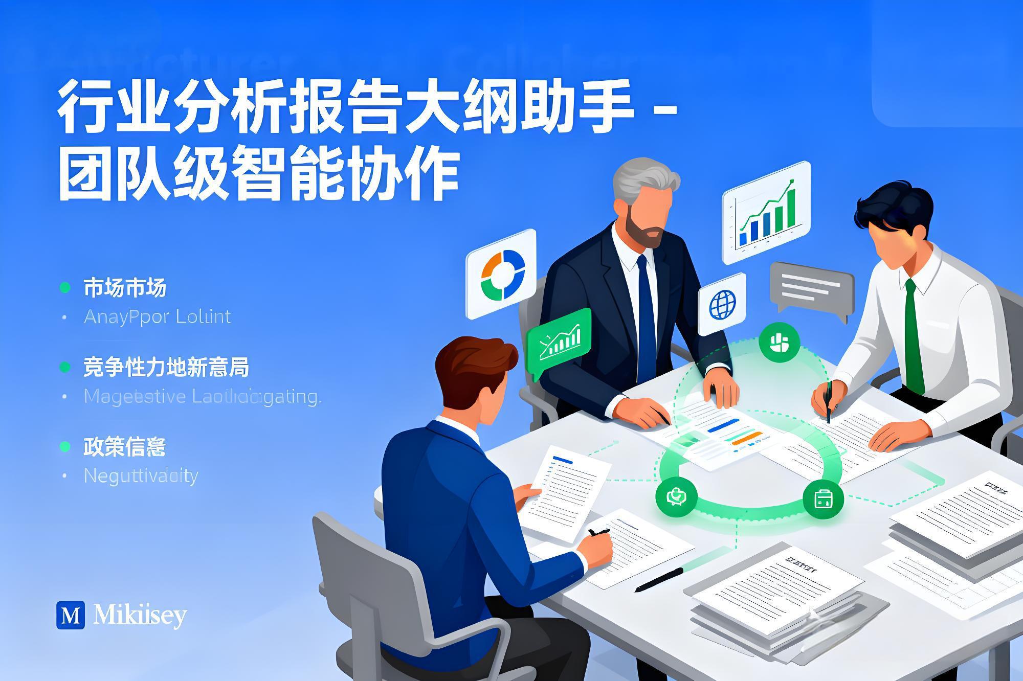 行业分析报告大纲生成-麦肯锡团队协作版