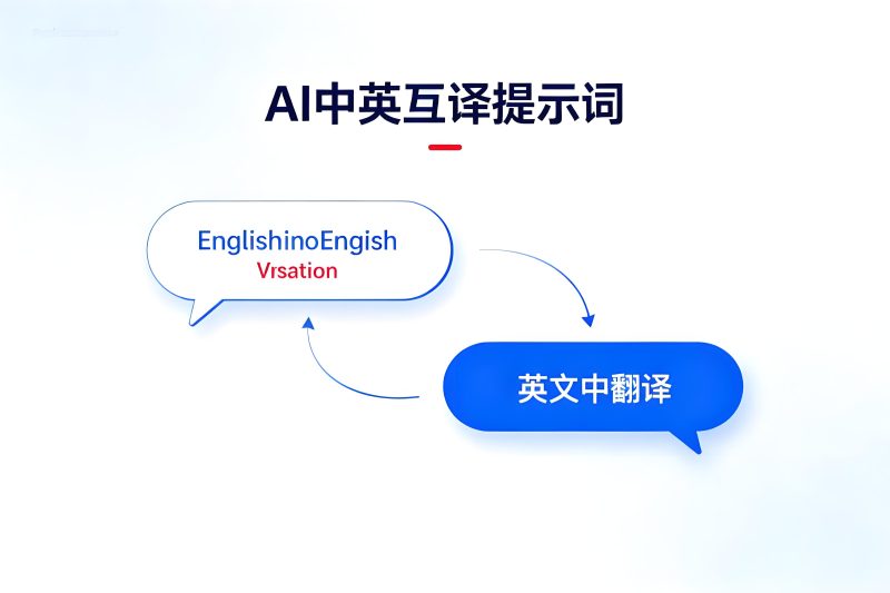 AI中英互译专家｜智能精准双向翻译提示词