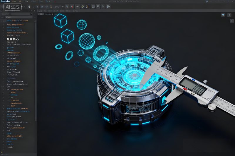 3D模型专家指令 | Blender/SolidWorks提示词