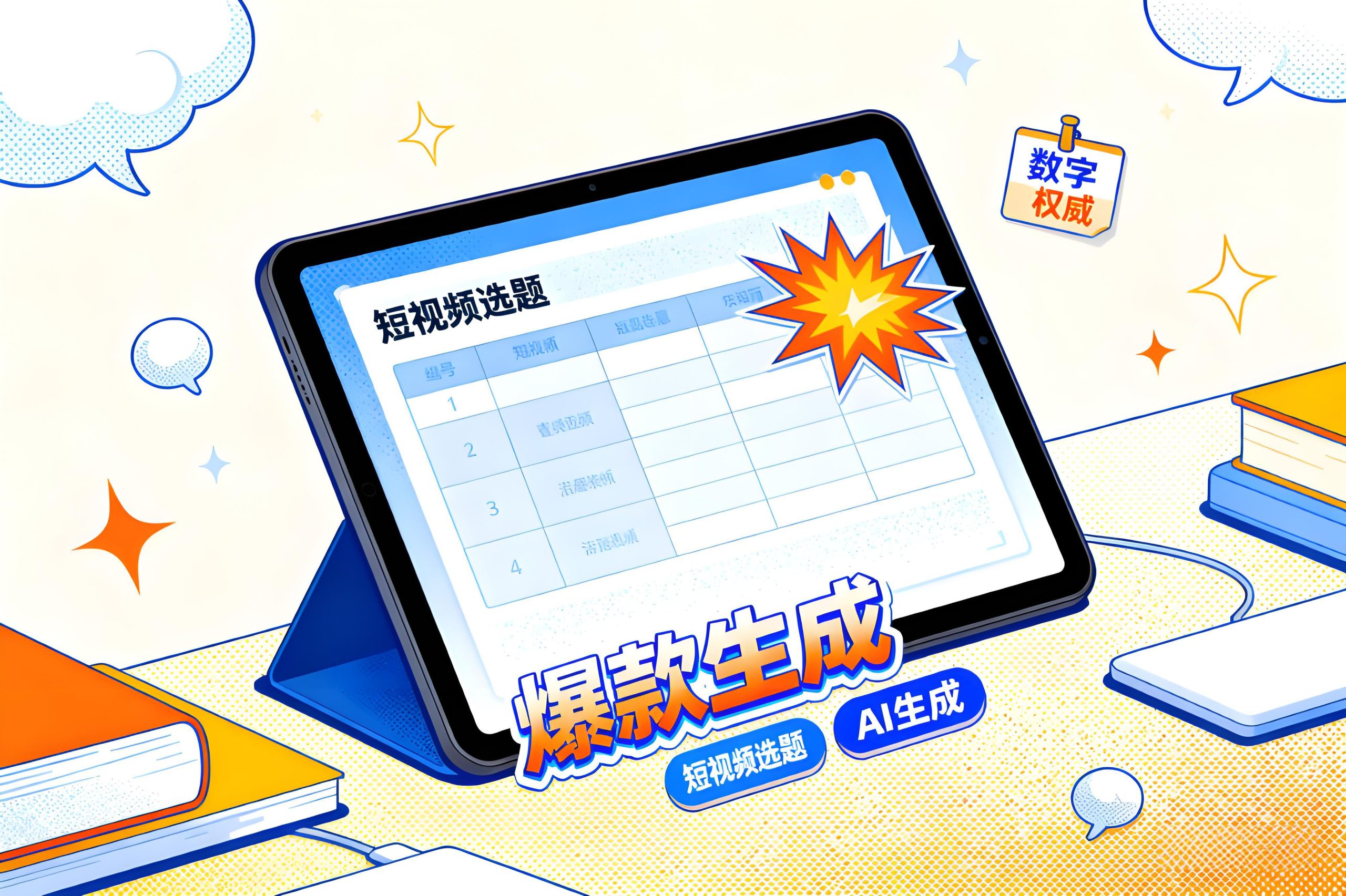 短视频选题AI提示词：20个爆款选题一键生成