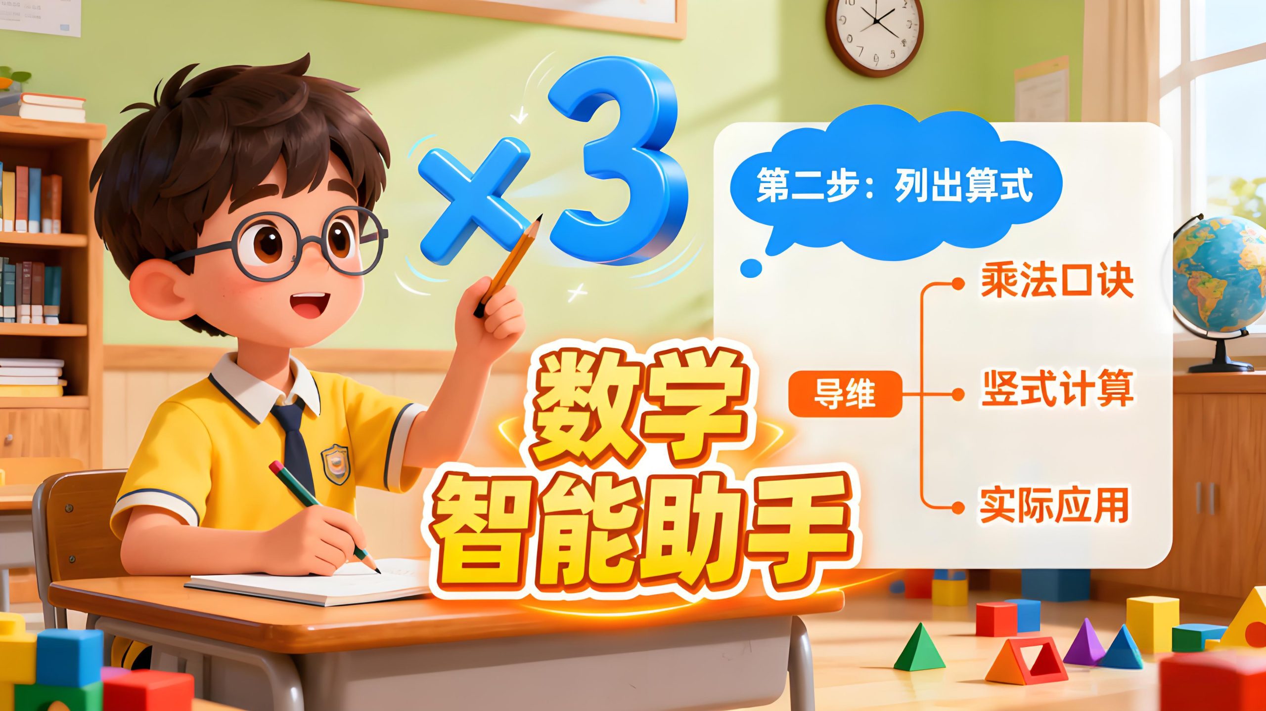 小学数学辅导指令-互动式引导学习工具