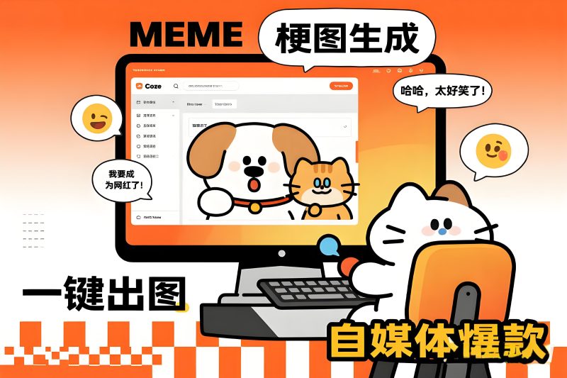 MEME梗图漫画自动生成工作流-Coze对话漫画制作神器