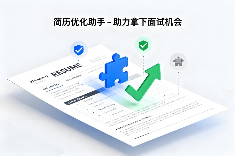 AI简历优化工具-一键通过ATS筛选