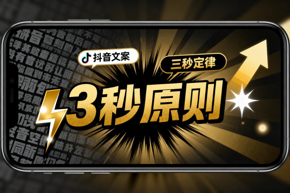 抖音文案润色AI提示词：三秒抓住眼球爆款模板