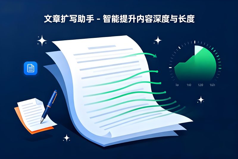AI文章扩写助手-一键提升内容长度与质量