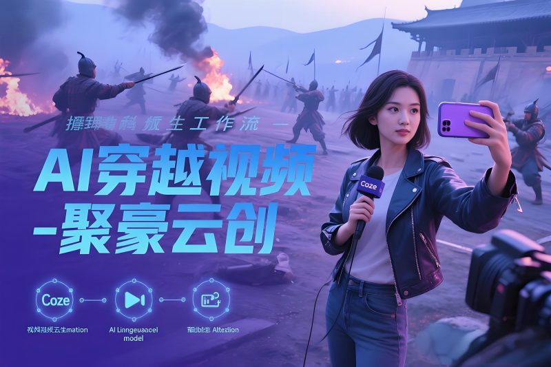 AI穿越视频一键生成工作流：3分钟打造爆款短视频