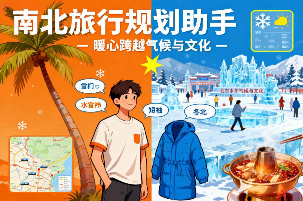 南北旅行AI规划助手-专为南方人设计的北方攻略