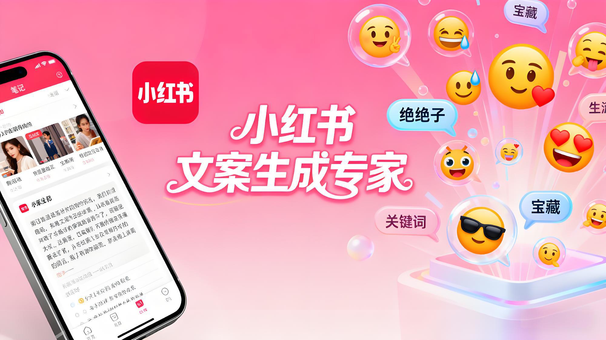 小红书文案生成指令-一键生成爆款笔记