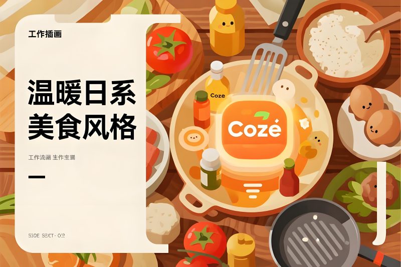 美食教程批量出图工作流 – 一键生成美食图文