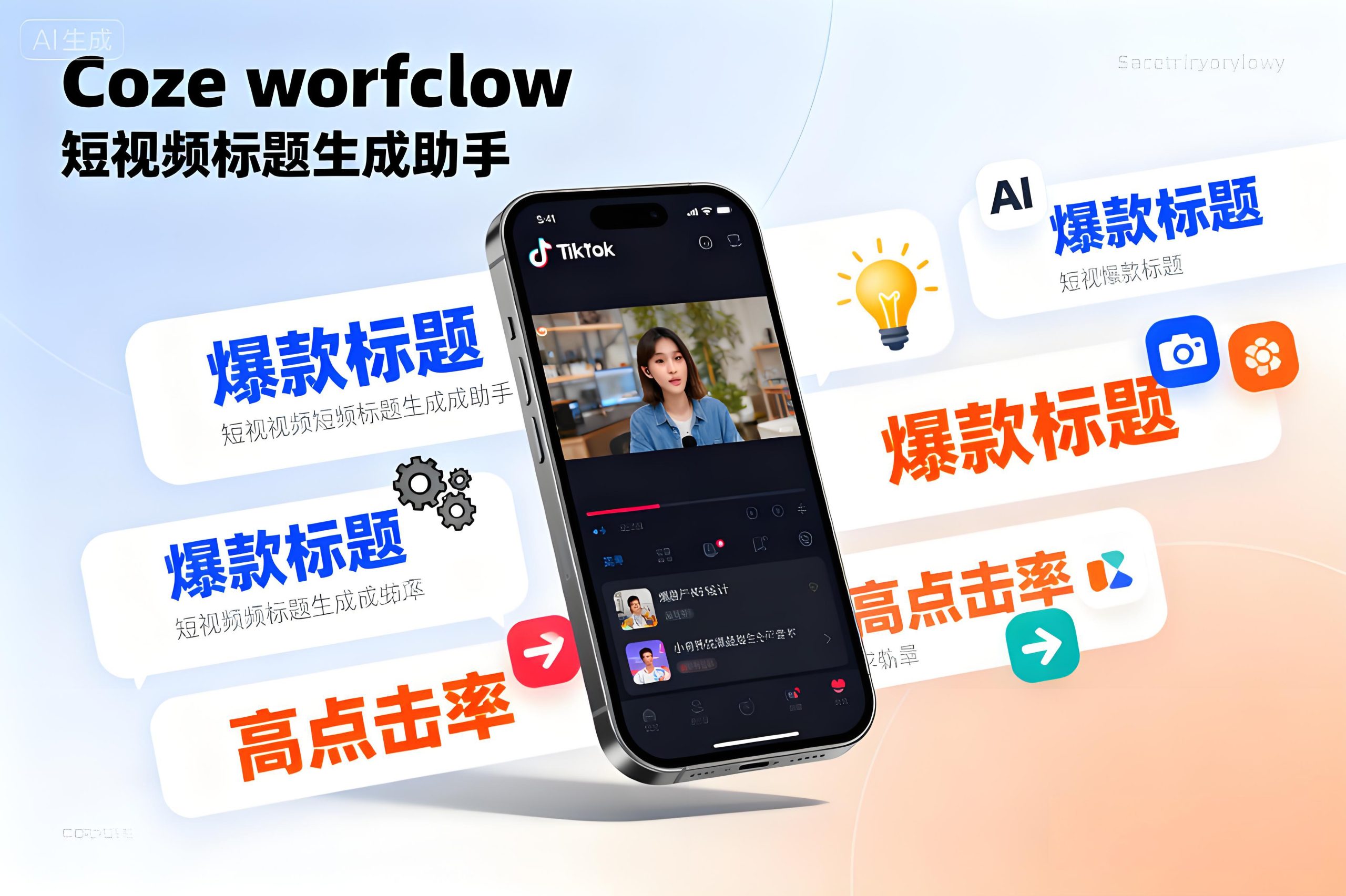 AI短视频标题生成指令-爆款标题一键创作