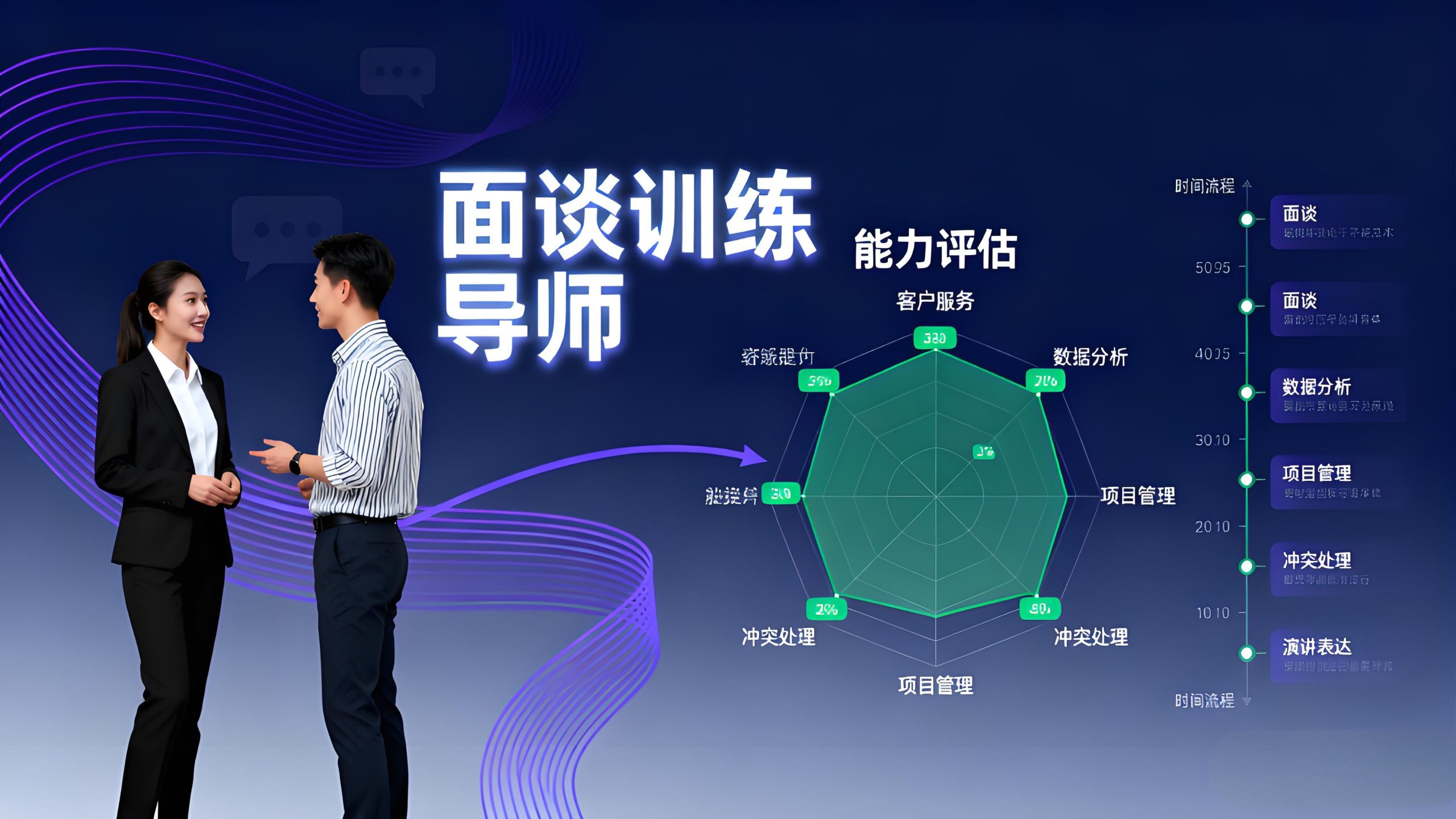 绩效面谈训练指令-管理能力AI陪练工具