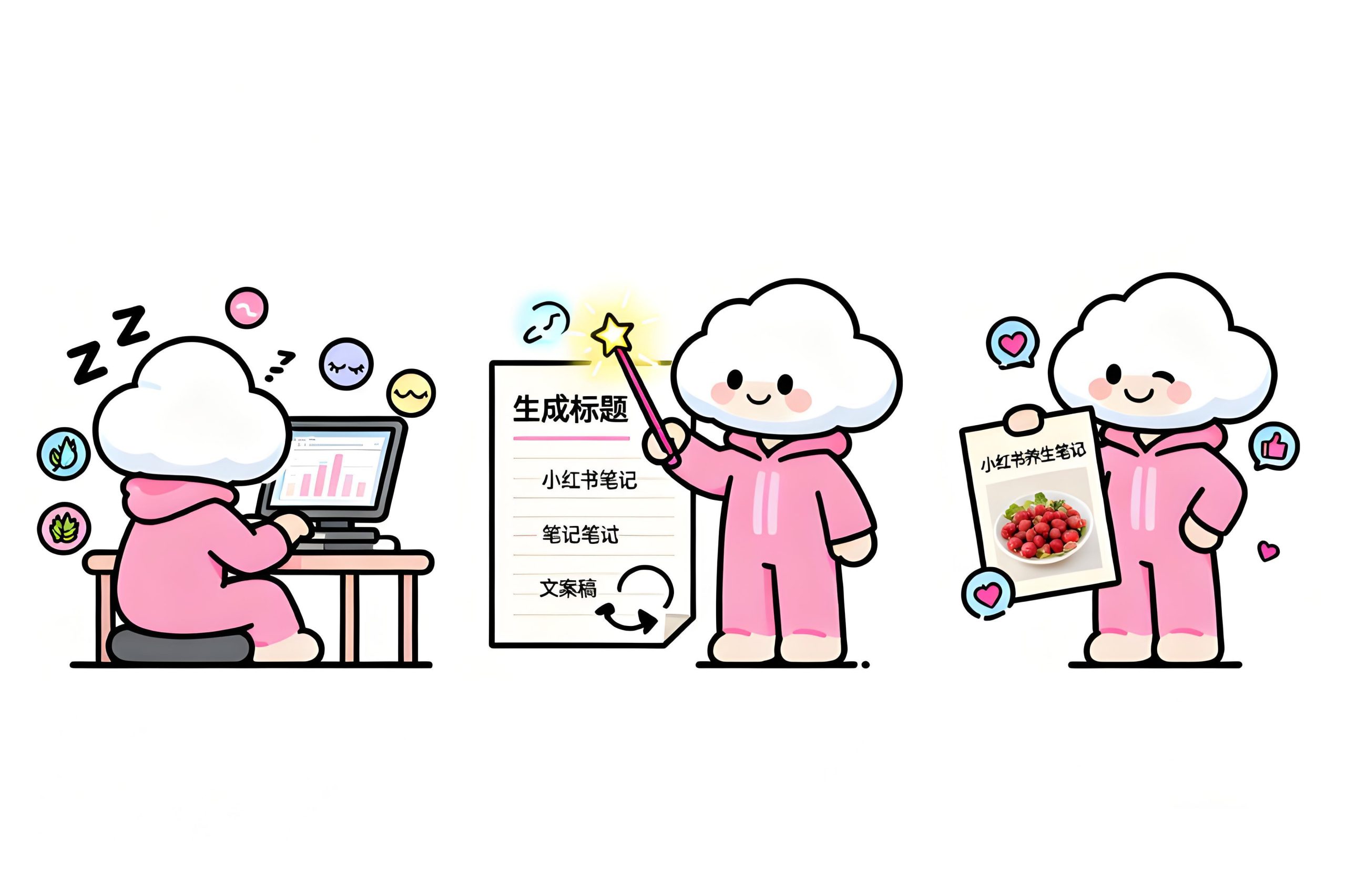 小红书养生爆款笔记自动化生成工作流