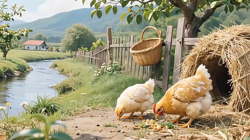 田园风治愈系短视频自动生成工作流