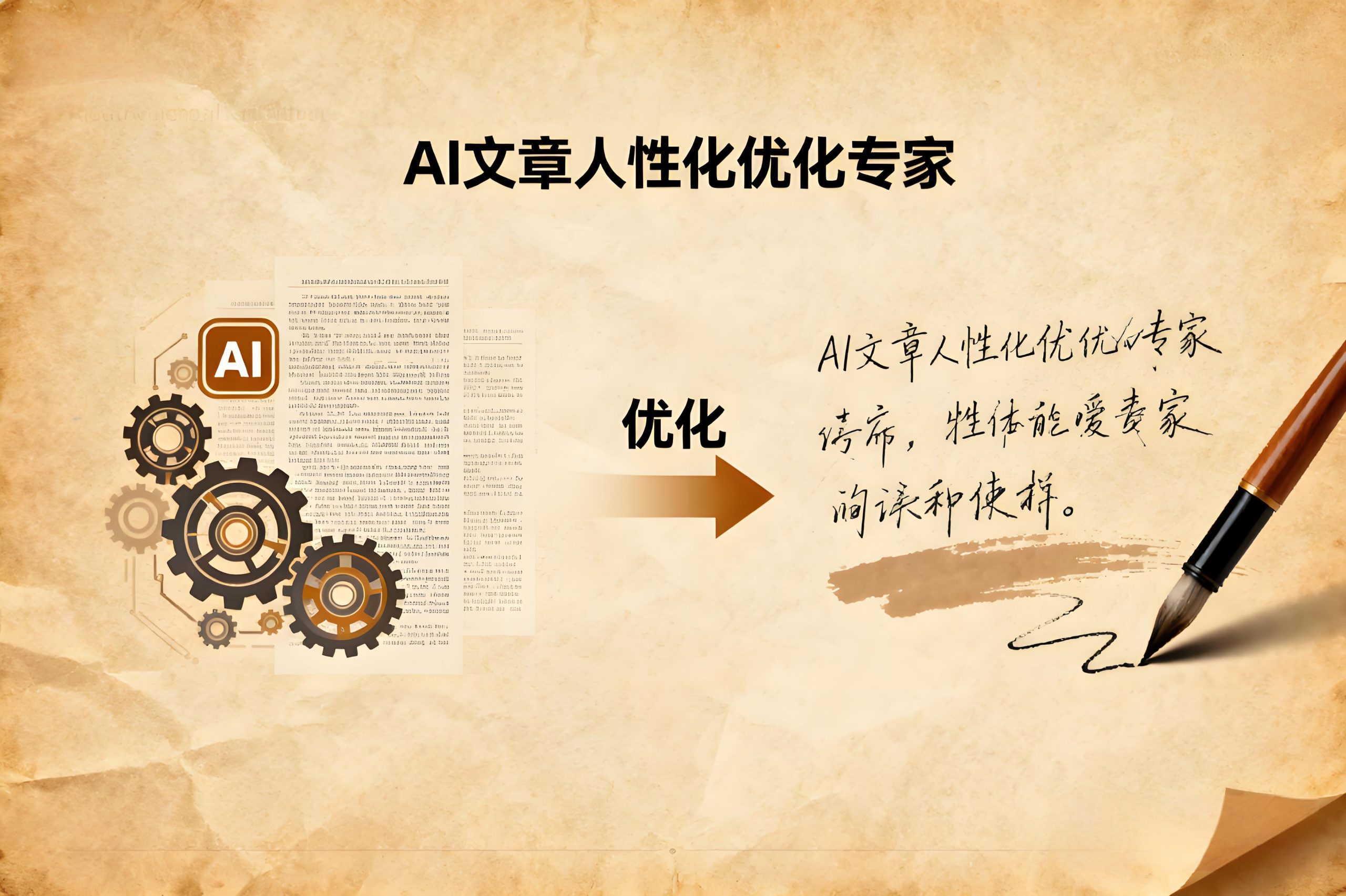 AI文章人性化优化指令-去除AI味秒变真人写作