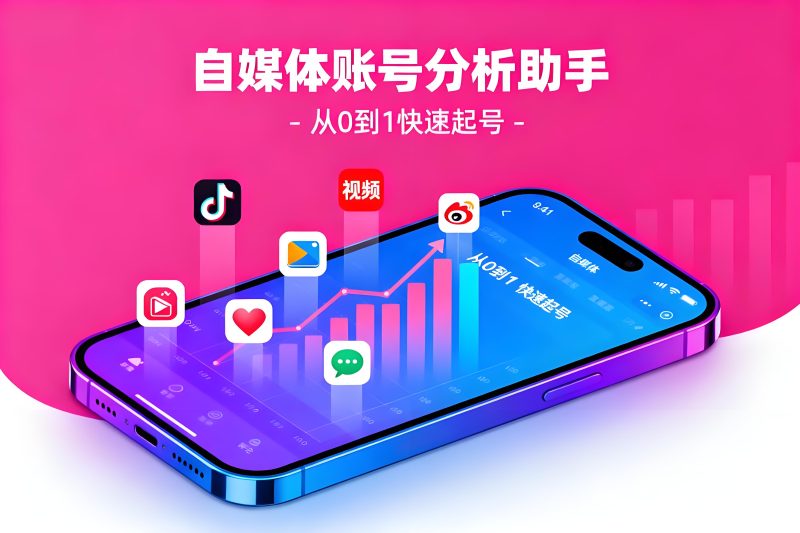 自媒体账号AI分析工具-快速起号精准定位