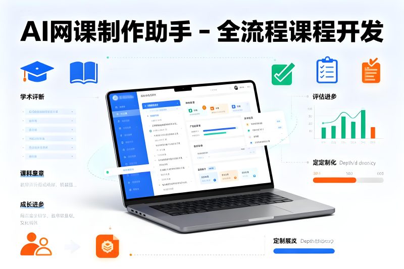 AI网课制作助手-一键生成结构化课程