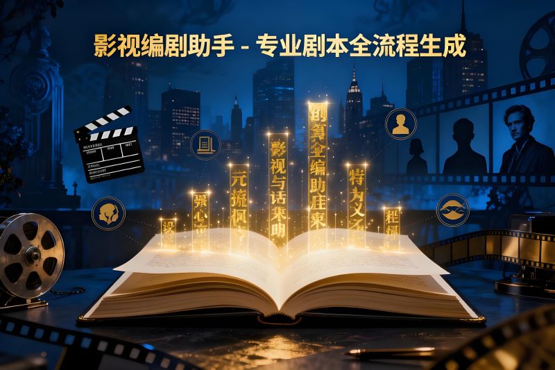 AI影视编剧助手-全流程剧本创作