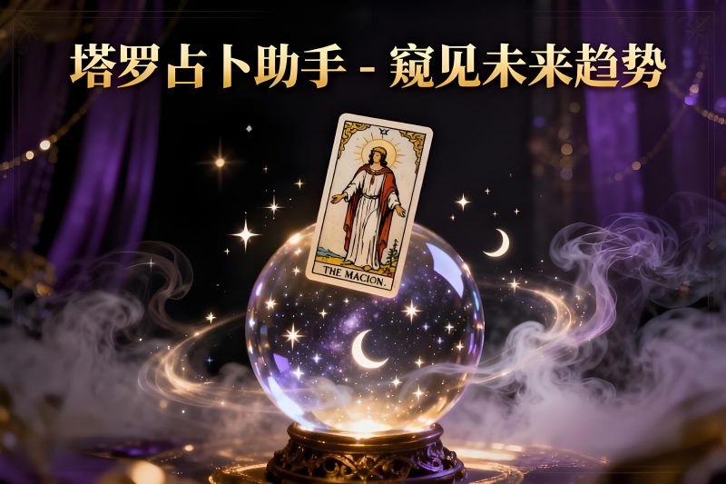 AI塔罗占卜助手-深度牌阵解读与趋势预测