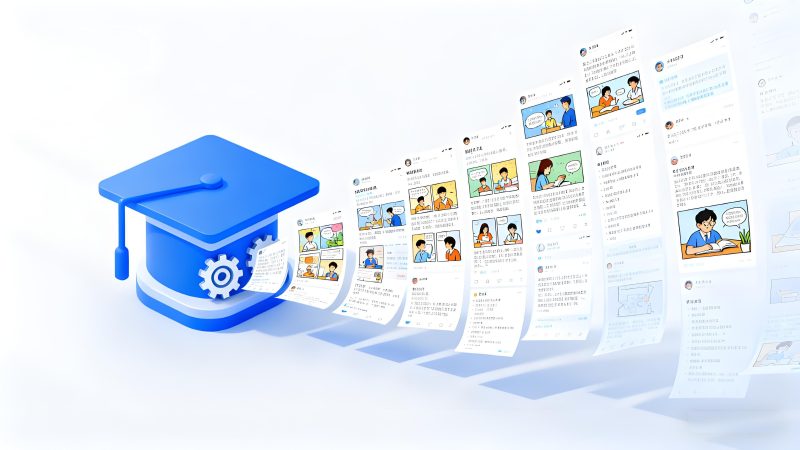 教育科普图文批量生成工作流 | 一键制作小红书爆款笔记