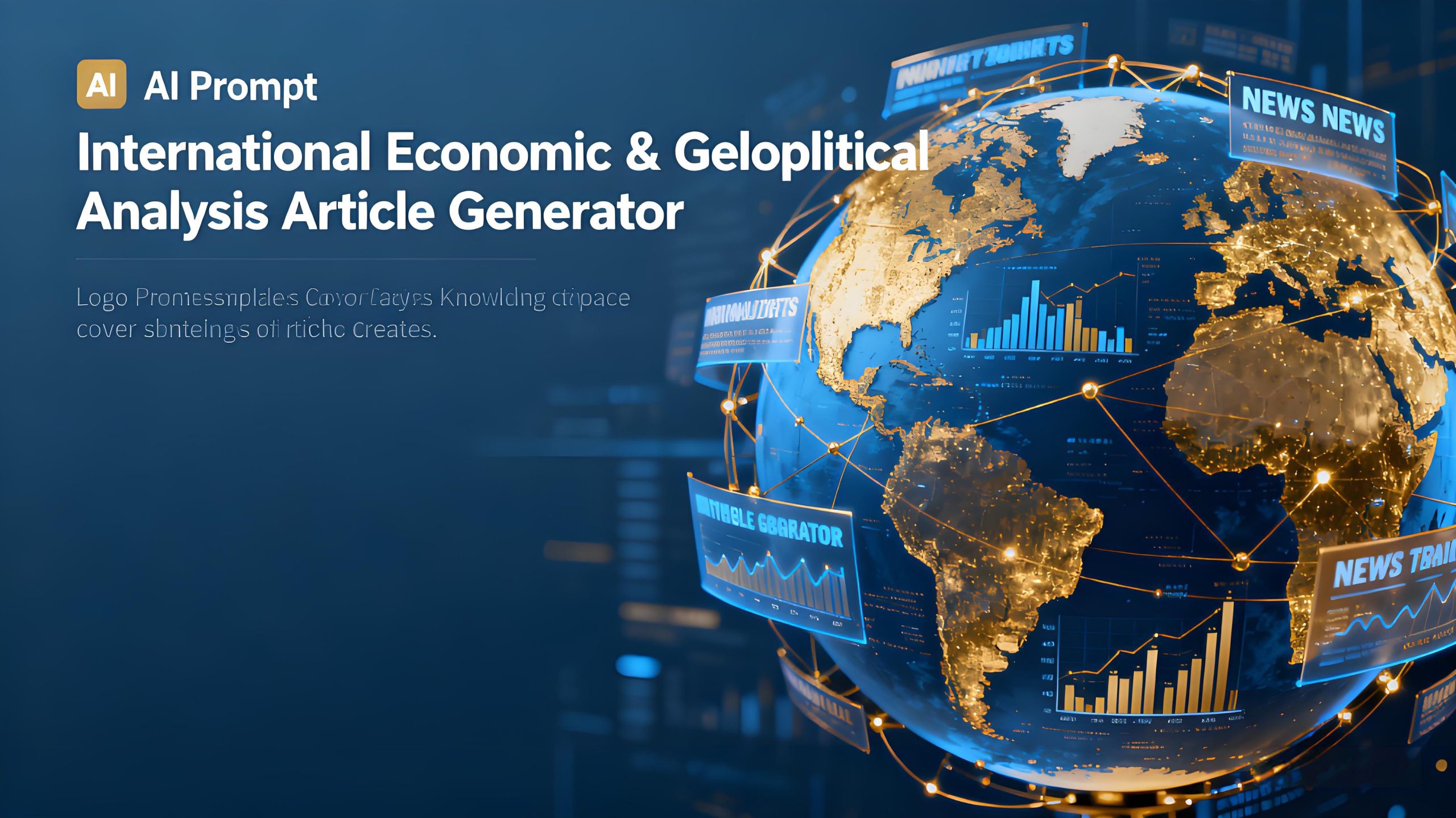 国际财经地缘分析文章生成指令