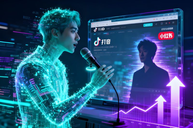 AI数字人副业：DID制作名人采访视频变现攻略