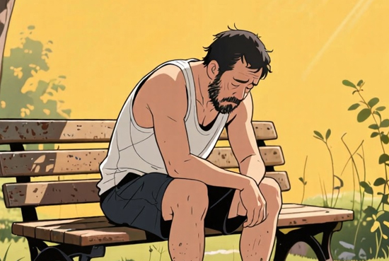 情绪共鸣图文生成工作流｜中年男性风格AI图文自动生成